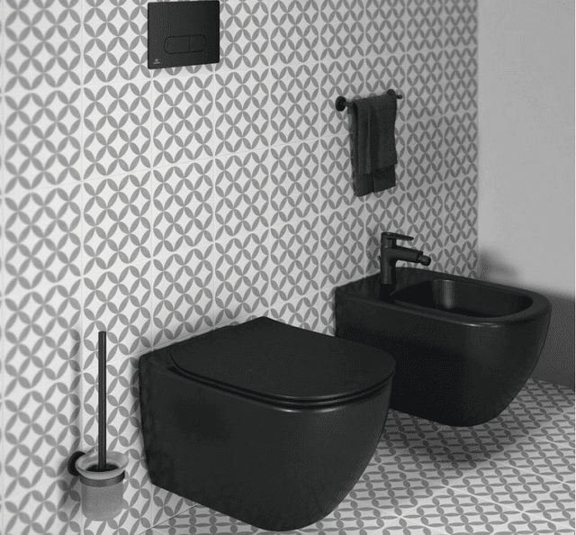 Cuvette suspendue sans bride